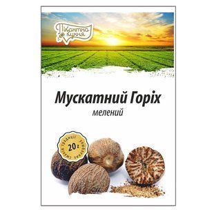 Мускатний горіх мелений Пікантна Кухня, 20 г