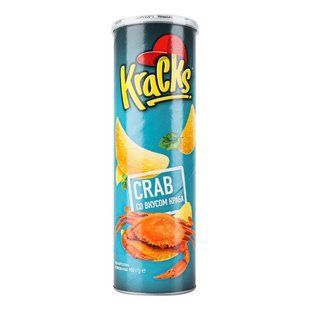 Чипси картопляні Crab Kraсks,160г