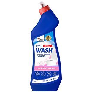 Засіб для чищення унітазу Весняна свіжість Pro Wash, 750г