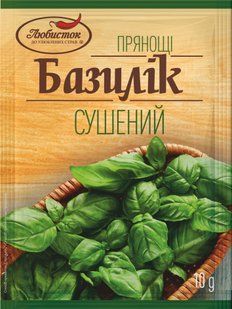 Базилік сушений 10г ТМ Любисток, шт