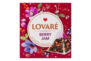 Чай пакетований квітково-ягідний Berry Jam Lovare, 15 шт/уп.