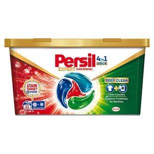 Засіб миючий для прання Expert Stain Removal 4in1 Discs Deep Clean Persil, 11 шт/уп.
