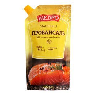 Майонез 67% Провансаль Щедро, 300 г