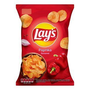 Чіпси зі смаком паприки Lay's, 120 г