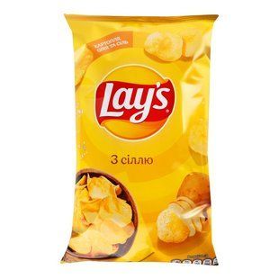 Чіпси із сіллю Lay's, 120 г