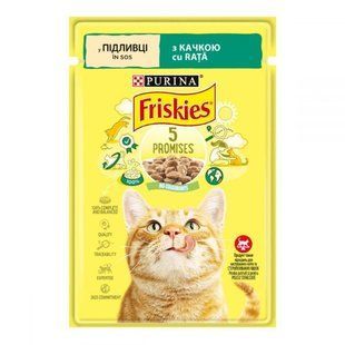 Корм для котів з качкою у підливці Friskies, 85 г