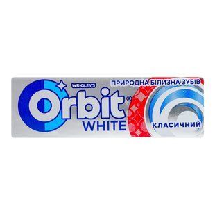 Гумка жувальна без цукру Класичний White Orbit, 14г