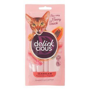 Ласощі кремові дорада та папая Delickcious, 60 г