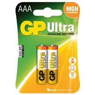 Батарейки ААА GP, 2 шт / уп.