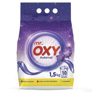 Пральний порошок універсальний автомат Mr.Oxy, 1.5кг
