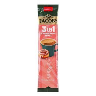 Напій кавовий розчинний 3в1 Cinnamon roll зі смаком кориці Jacobs, 11.2 г