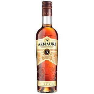 Бренді V.S. 3 роки витримки Aznauri, 0.25 л