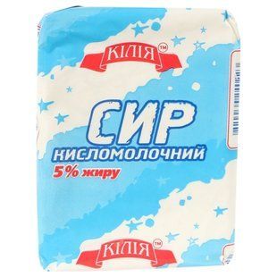 Сир кисломолочний 5% Кілія, 200 г