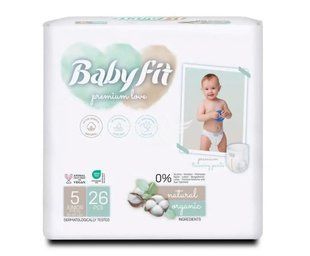 Трусики підгузки для дітей Junior-5 11-18 кг Babyfit, 26 шт/уп.