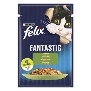 Корм для котів із кроликом у желе Fantastic Felix, 85 г