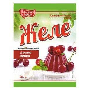 Желе зі смаком вишні Пікантна Кухня, 90 г