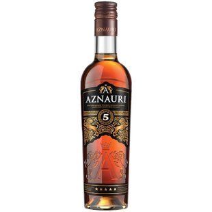 Бренді V.V.S.O.P. 5 років витримки Aznauri, 0.25 л