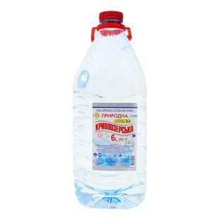 Вода слабогазована Кривоозерська, 6 л