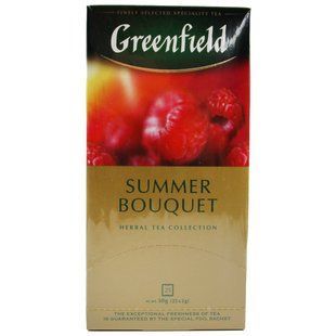 Чай пакетований трав'яний Summer Bouquet Greenfield, 25 шт/уп.